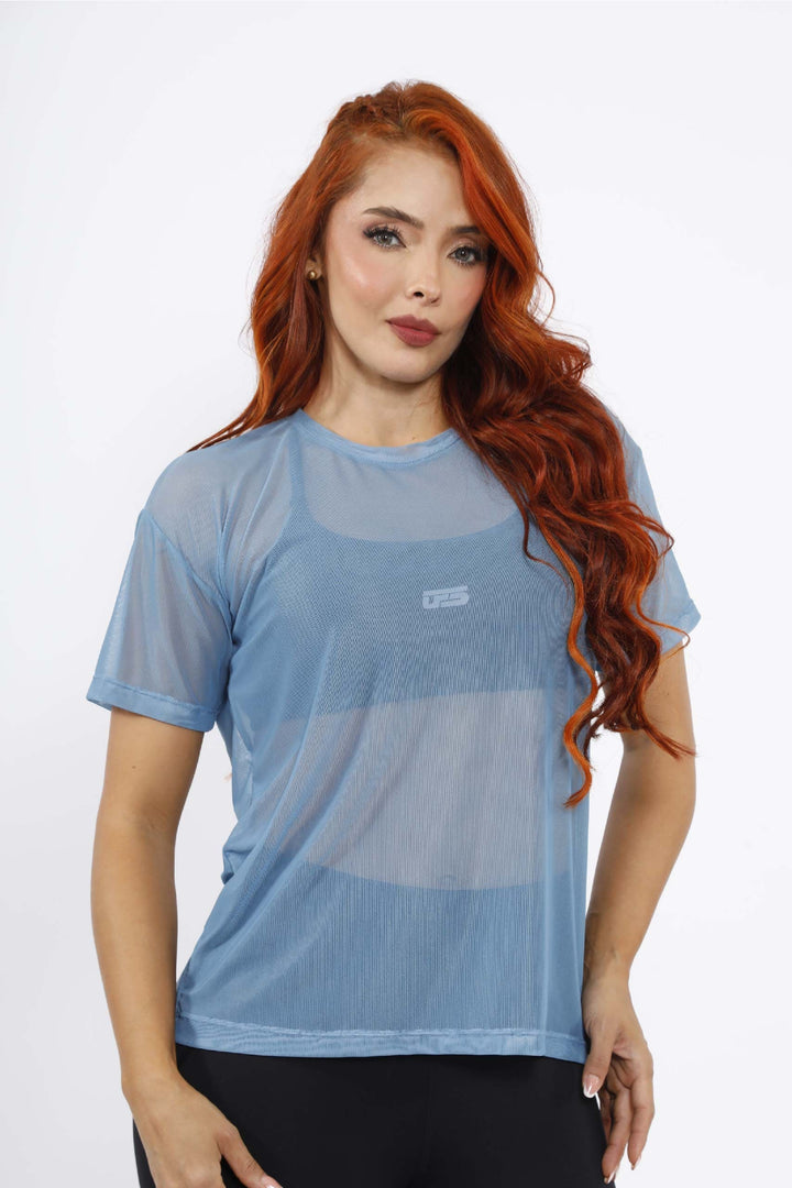 BLUSA MALLA LARGA DEPORTIV MUJER BL-052