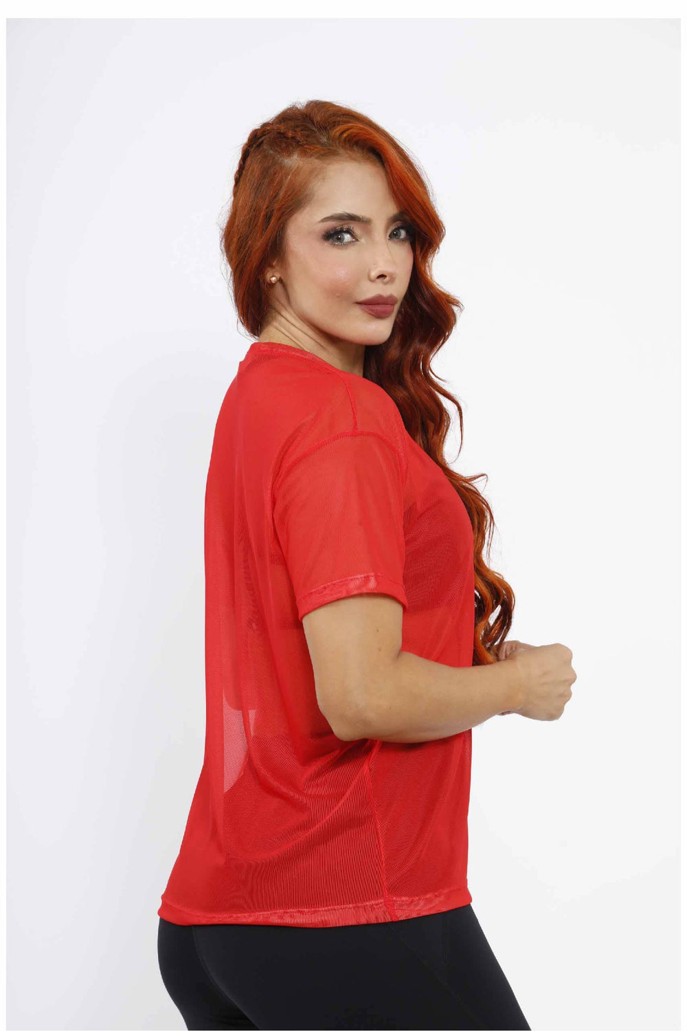Blusa larga deportiva en malla mujer BL-052 – UF Sport (foto 5 de 18)
