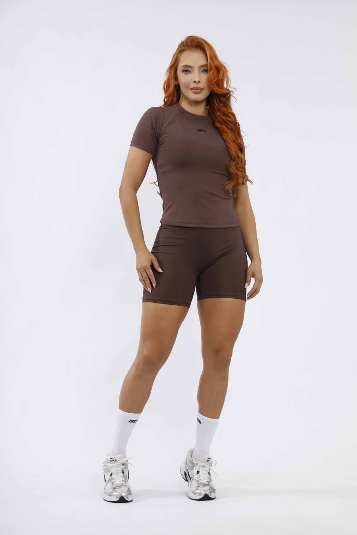 Blusa deportiva mujer café BL-055 – UF Sport (foto 2 de 5)