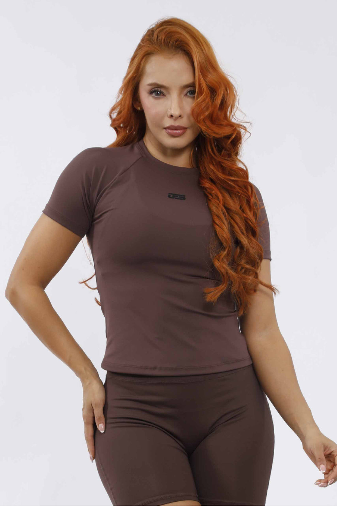 Blusa deportiva mujer café BL-055 – UF Sport (foto 1 de 5)
