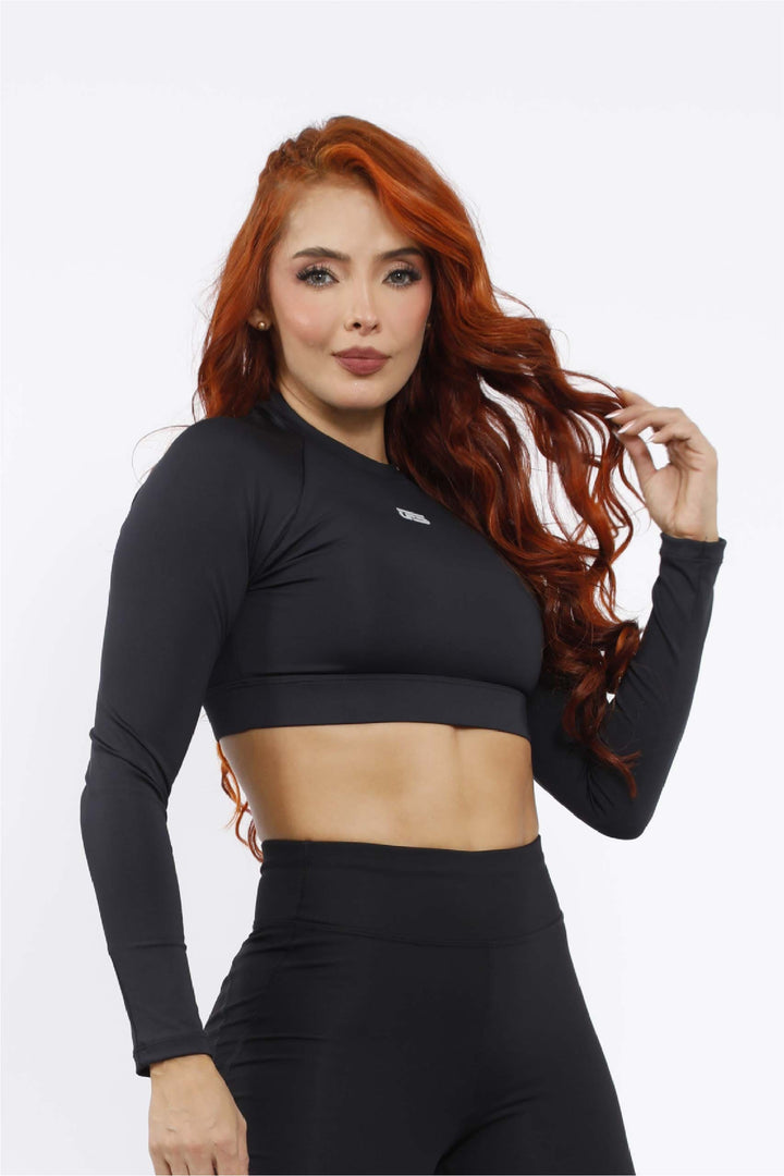 CAMIBUSO DEPORTIVO MUJER NEGRO CB-092 N