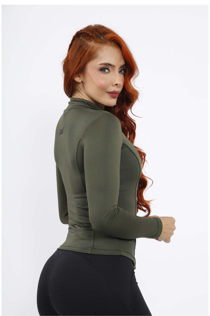 CAMIBUSO DEPORTIVO MUJER VERDE CB-068 V