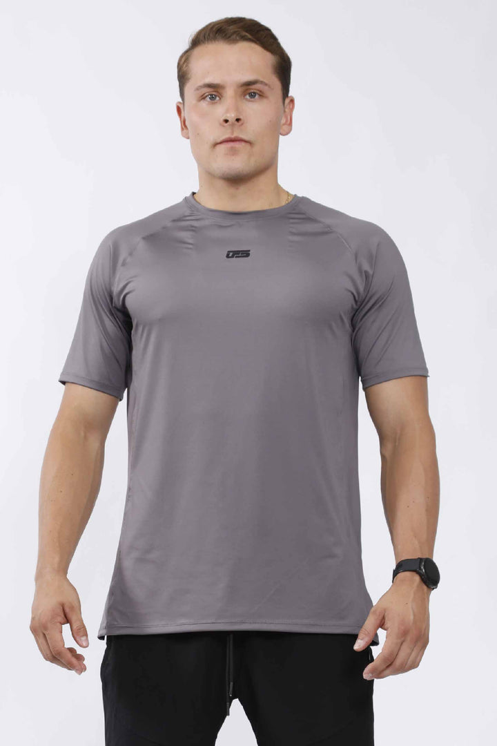 CAMISA DEPORTIVA HOMBRE GRIS OSCURO - CHM-001 GRIS OSCURO