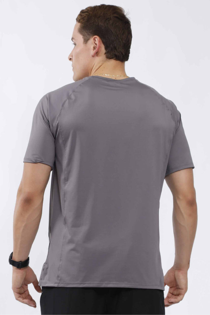 CAMISA DEPORTIVA HOMBRE GRIS OSCURO - CHM-001 GRIS OSCURO