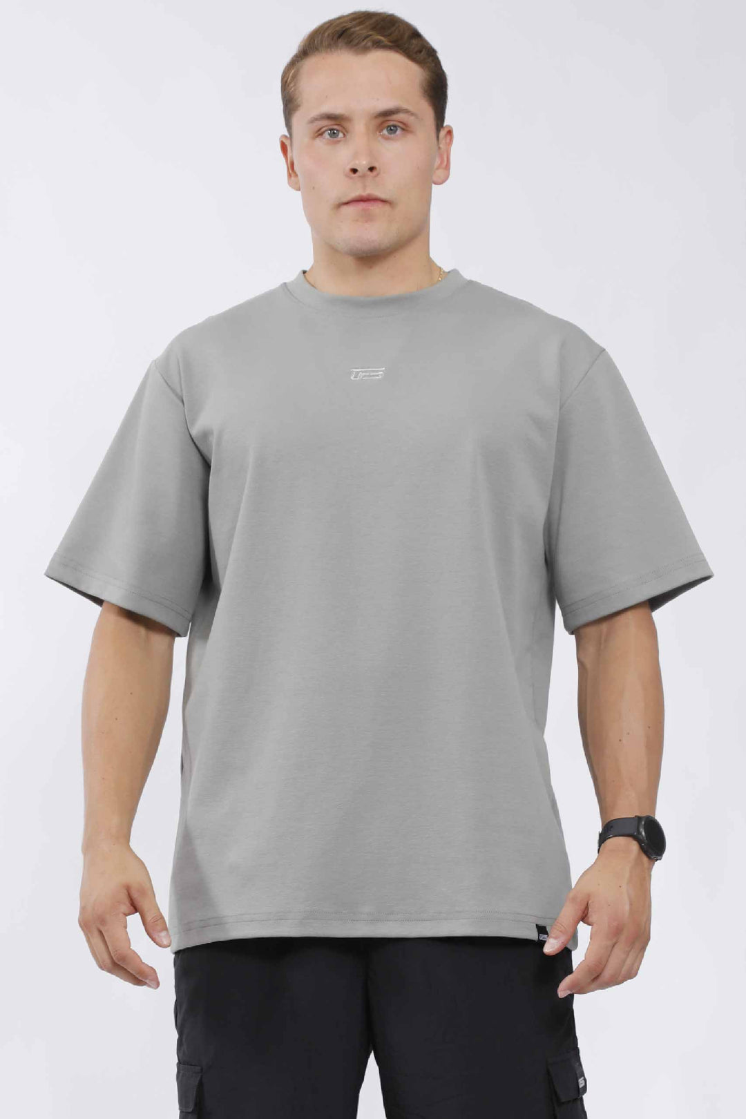Camisa oversize hombre verde – UF Sport (foto 1 de 3)