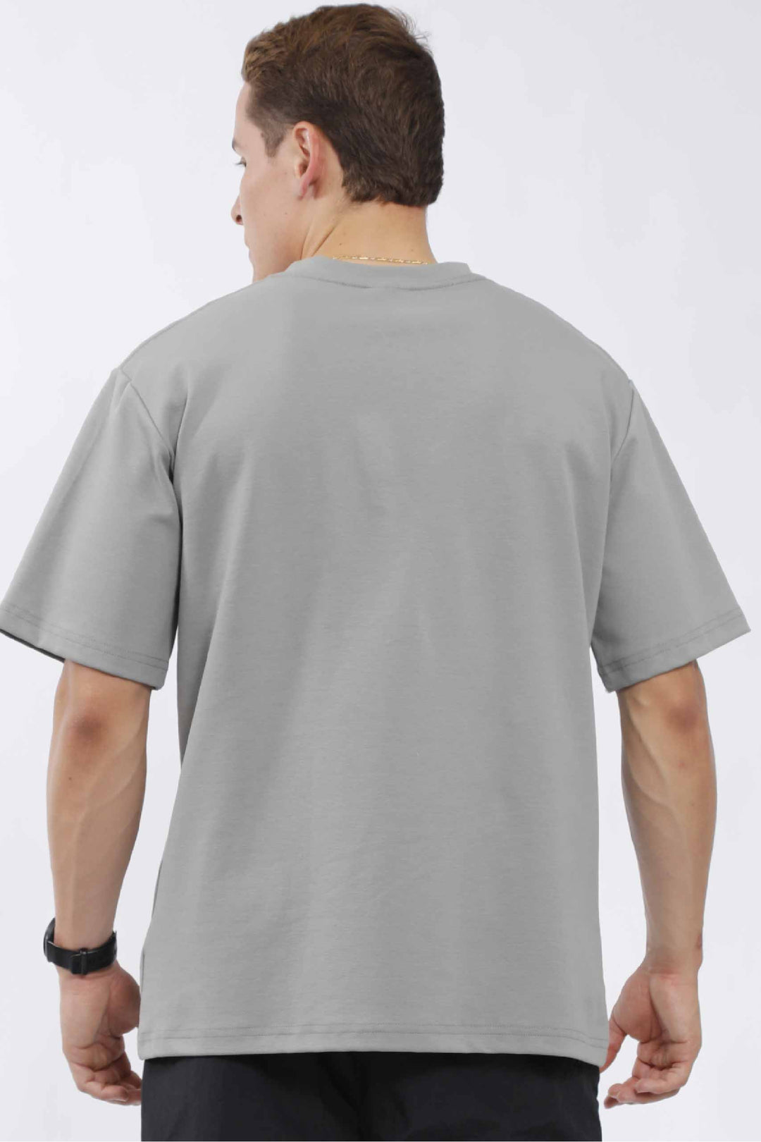 Camisa oversize hombre verde – UF Sport (foto 3 de 3)
