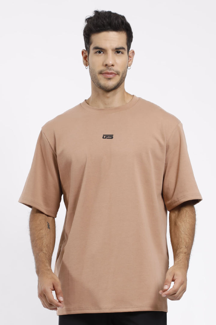 CAMISETA OVERSIZE CAFE