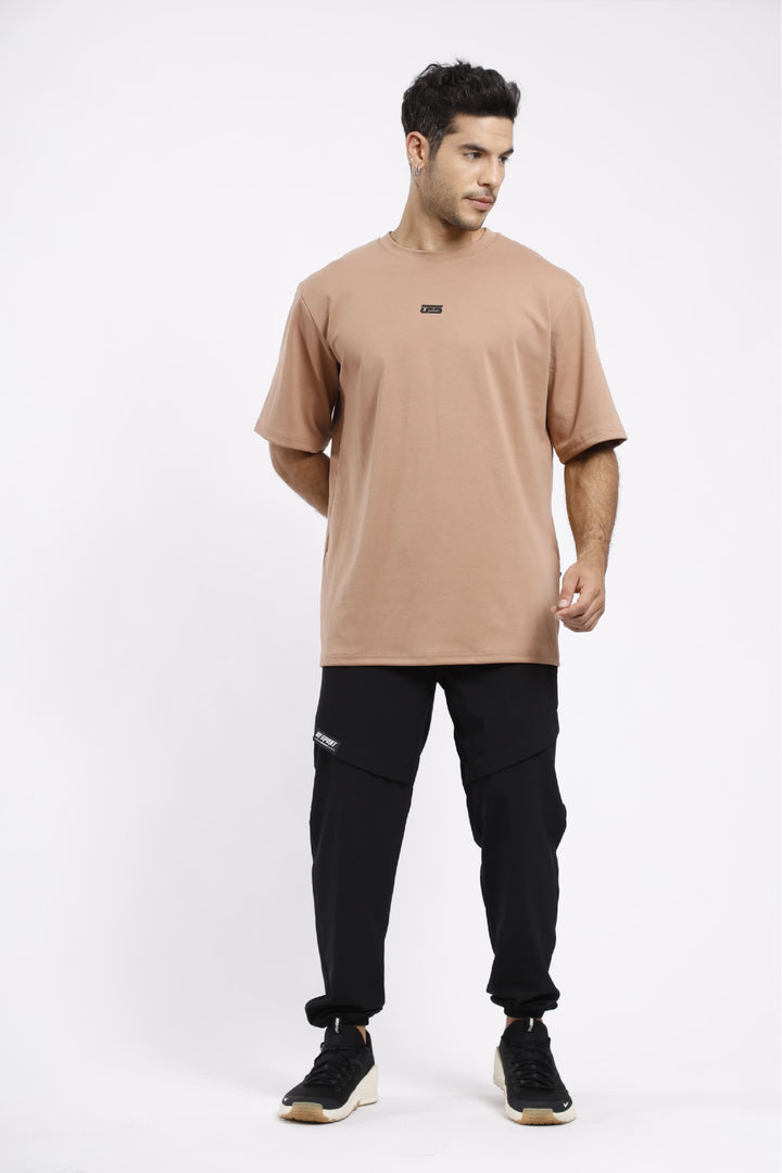 CAMISETA OVERSIZE CAFE