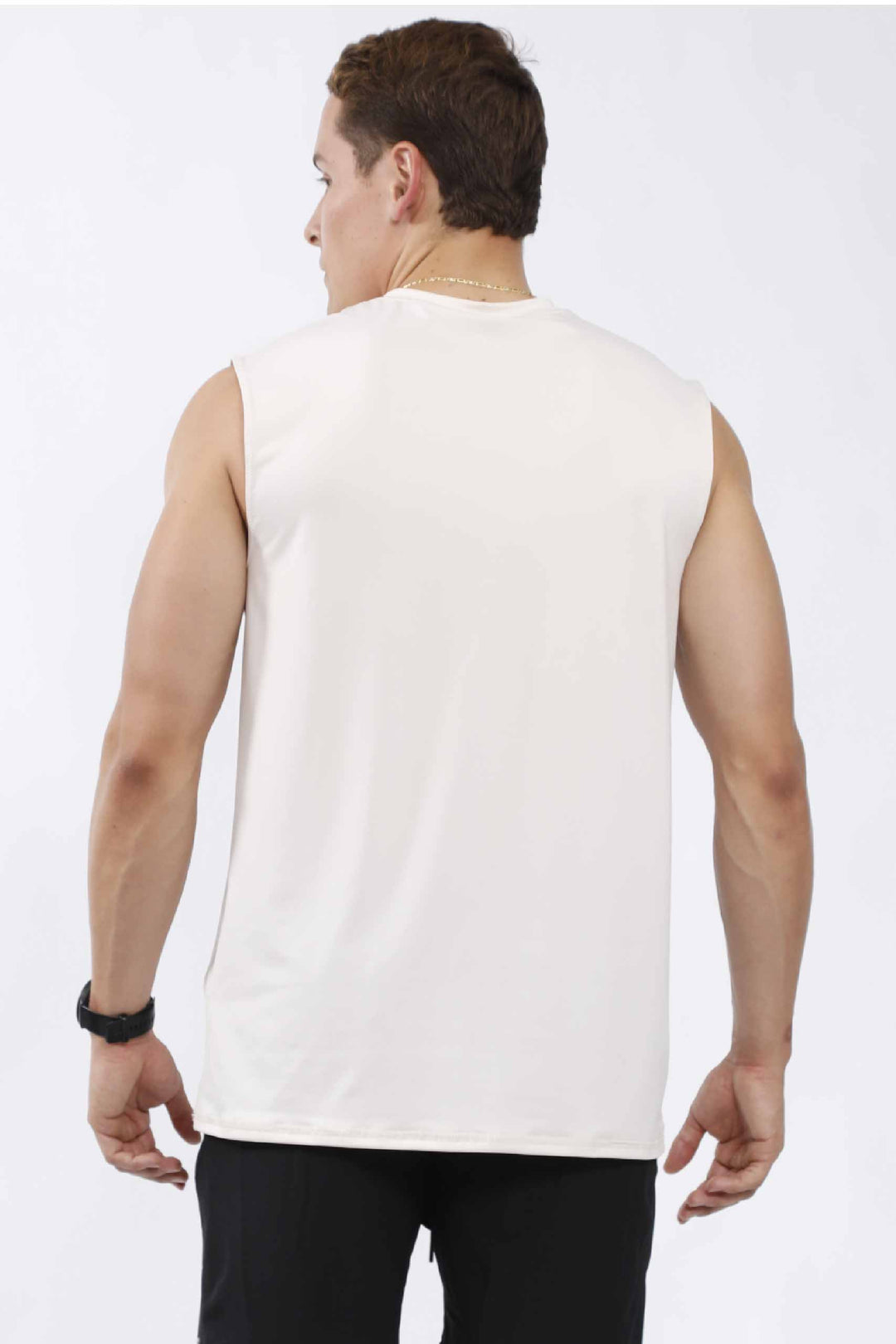 CAMISILLA DEPORTIVA HOMBRE BEIGE - CHM-002 BEIGE