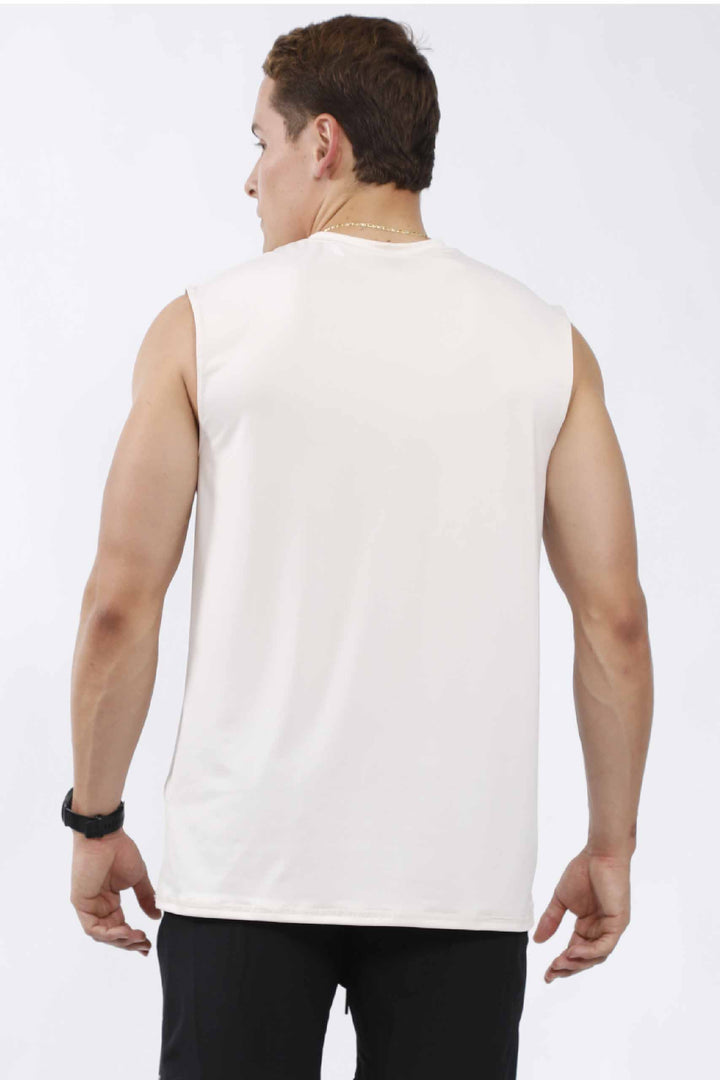 CAMISILLA DEPORTIVA HOMBRE BEIGE - CHM-002 BEIGE