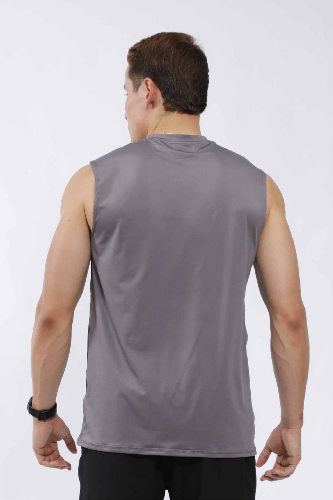 CAMISILLA DEPORTIVA HOMBRE GRIS - CHM-002 GRIS