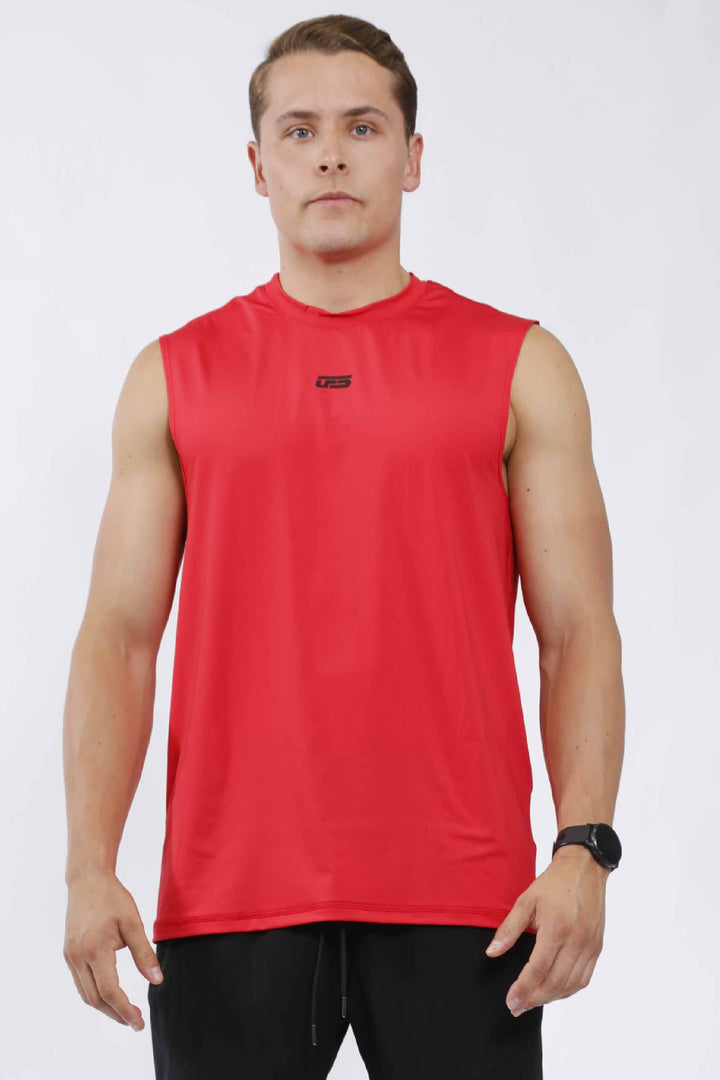 CAMISILLA DEPORTIVA HOMBRE ROJA - CHM-002 ROJA