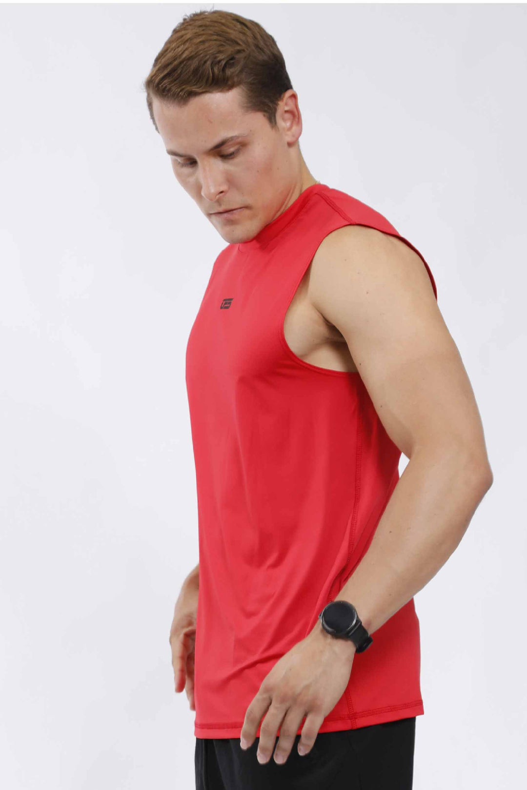 CAMISILLA DEPORTIVA HOMBRE ROJA - CHM-002 ROJA
