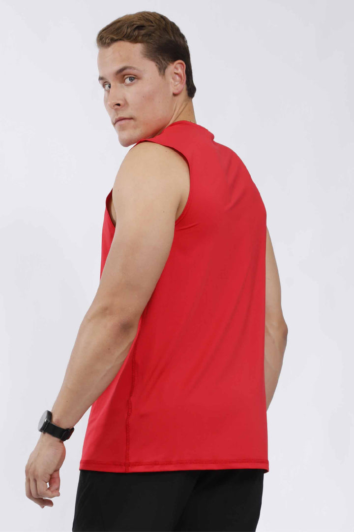 CAMISILLA DEPORTIVA HOMBRE ROJA - CHM-002 ROJA