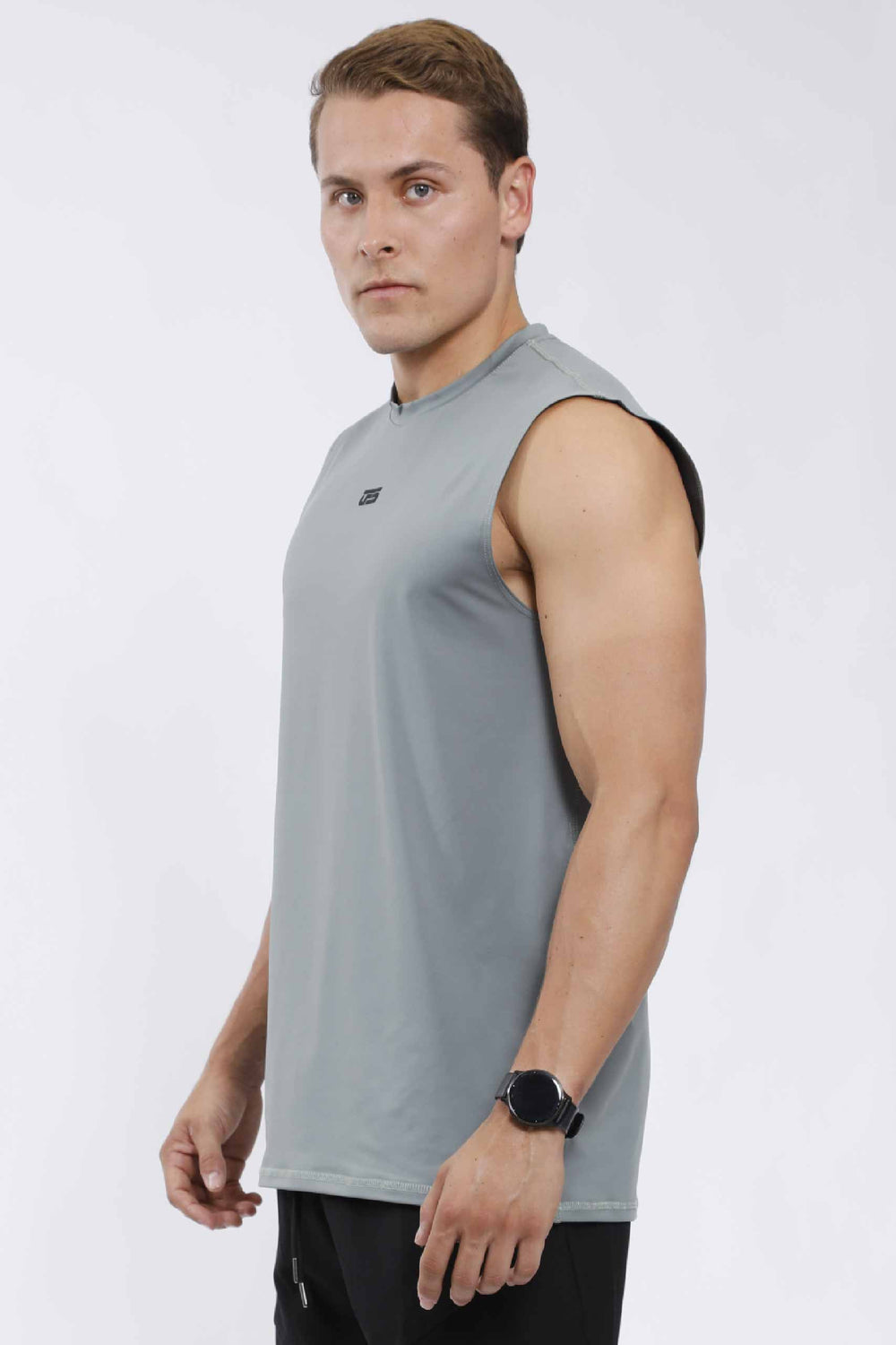 CAMISILLA DEPORTIVA HOMBRE VERDE CLARO - CHM-002 VERDE CLARO