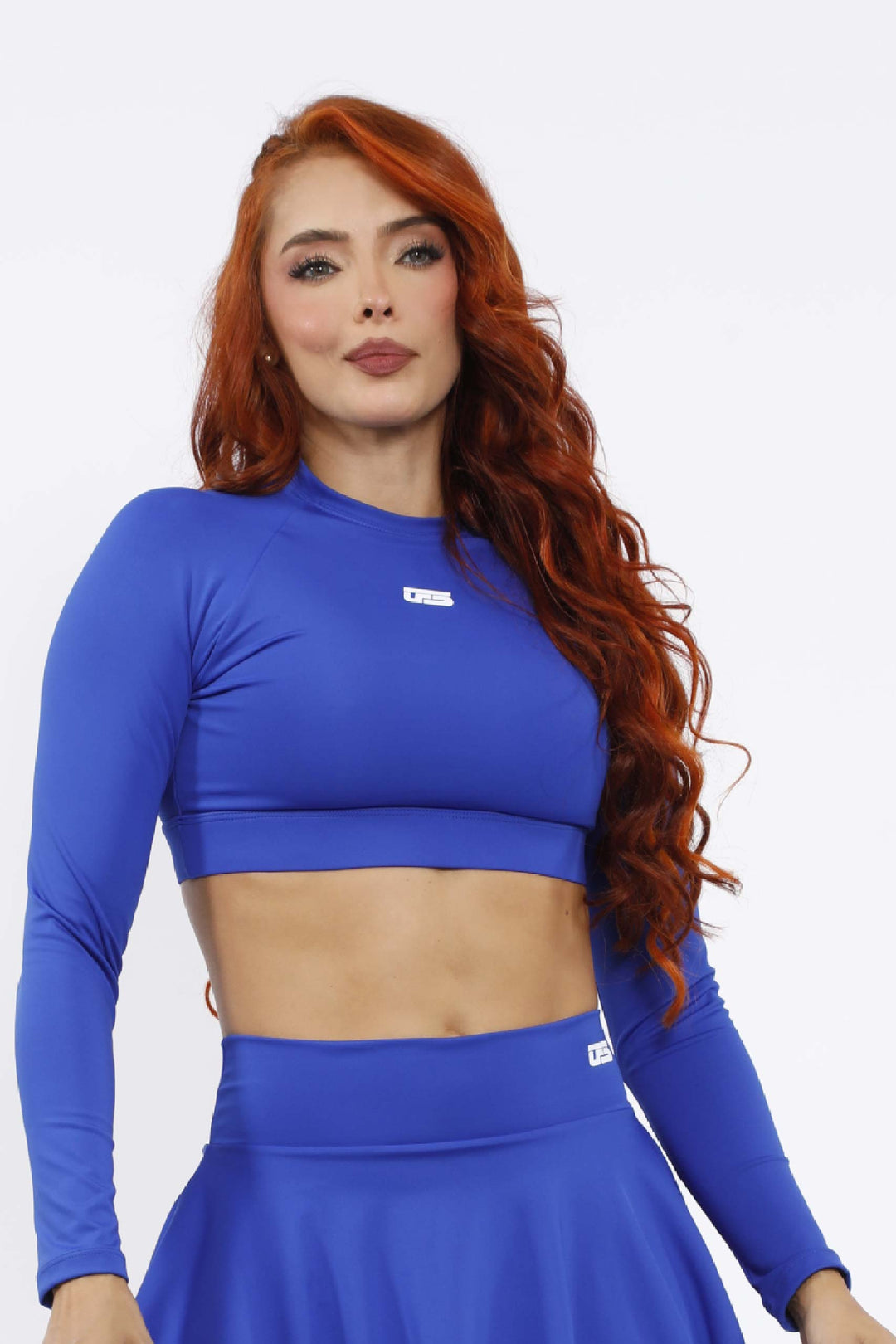 CONJUNTO DEPORTIVO MUJER FALDA AZUL CAMIBUSO AZUL FD-013 A - CB- 092 A