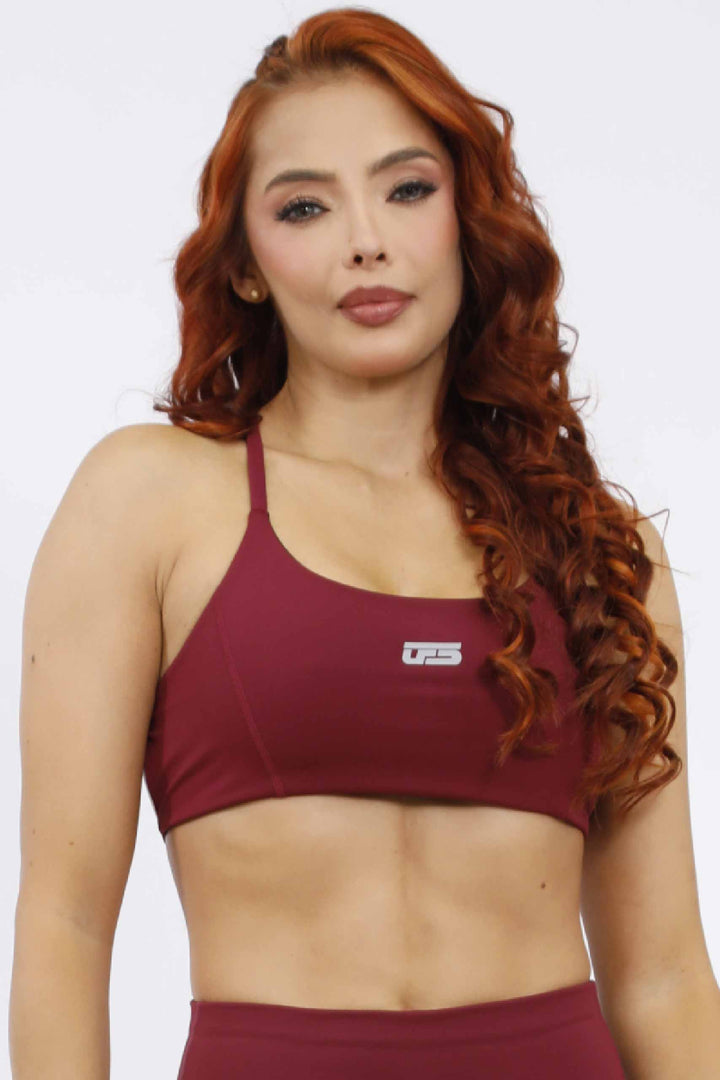 CONJUNTO DEPORTI MUJER VINOTINTO SD-125 TC-218