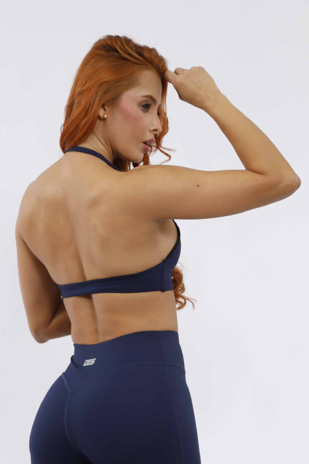 Conjunto Deportivo MujerA azul Navy LD-904+TC-229 Azul Navy