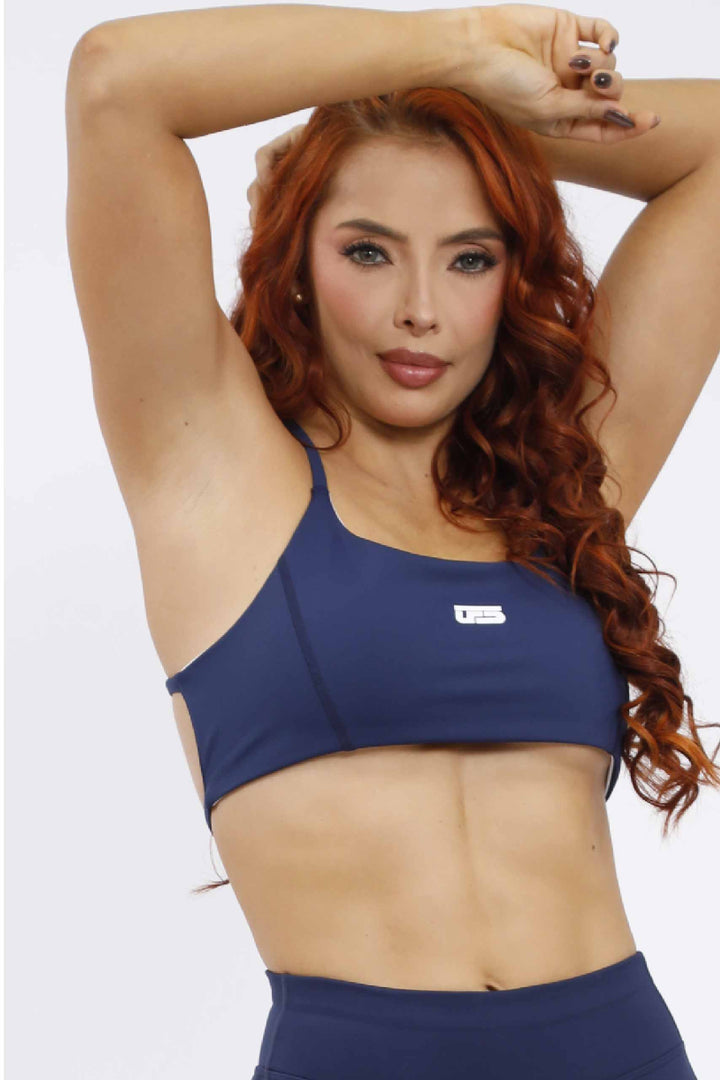 CONJUNTO DEPORTIVO MUJER AZUL NAVY SD-125  TC-218 AZUL