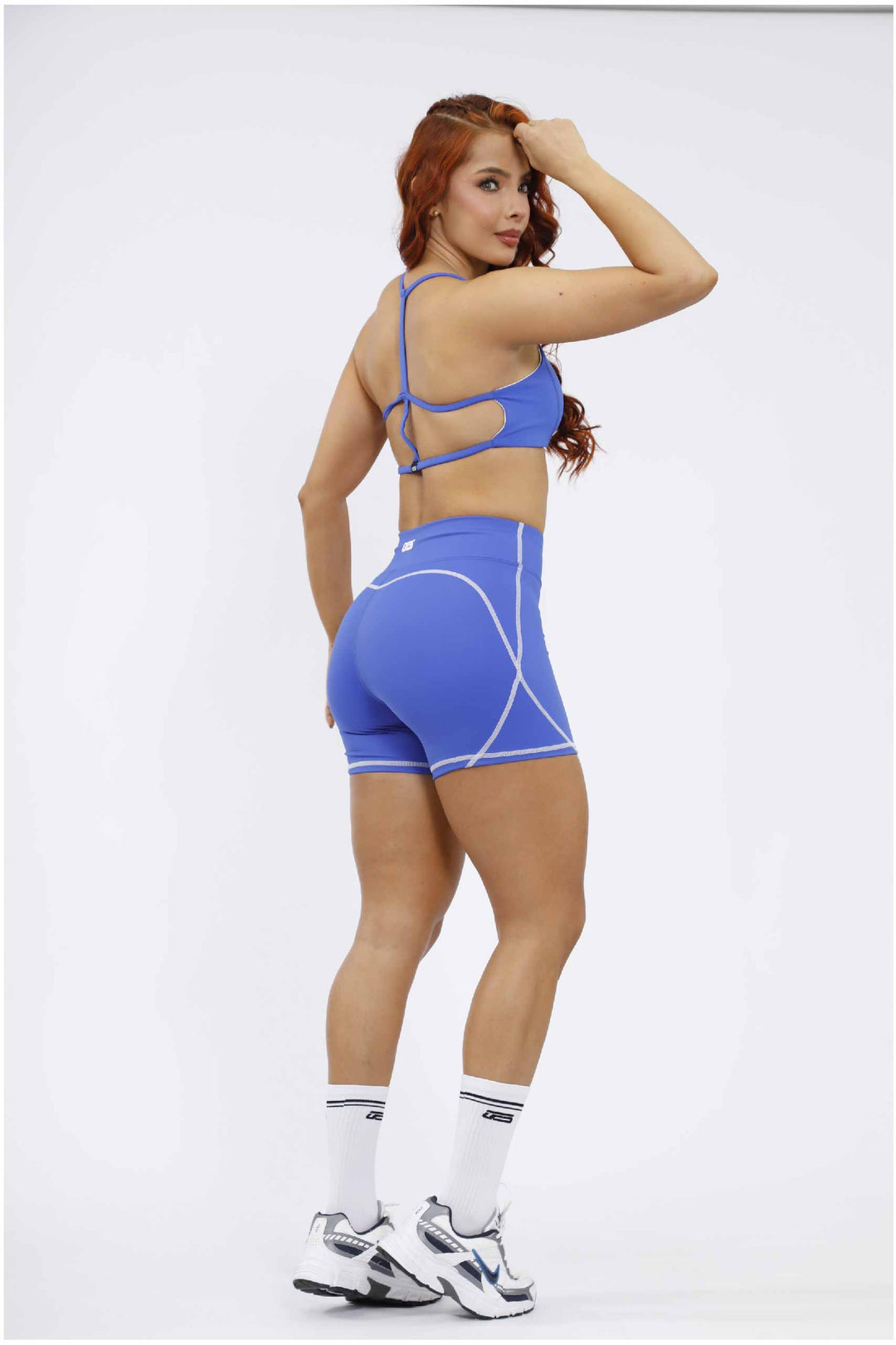 CONJUNTO DEPORTIVO MUJER AZUL REY SD-124  TC-218