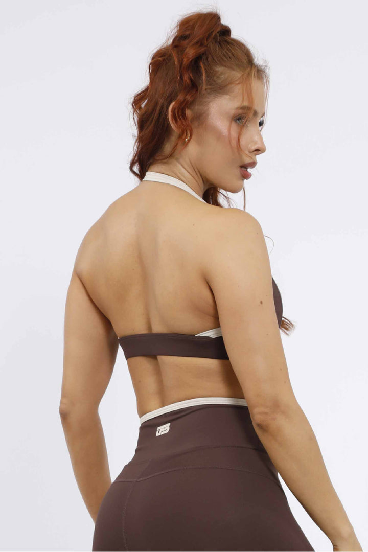CONJUNTO DEPORTIVO MUJER CAFE UFSPORT LD-891 TC-226 CAFE