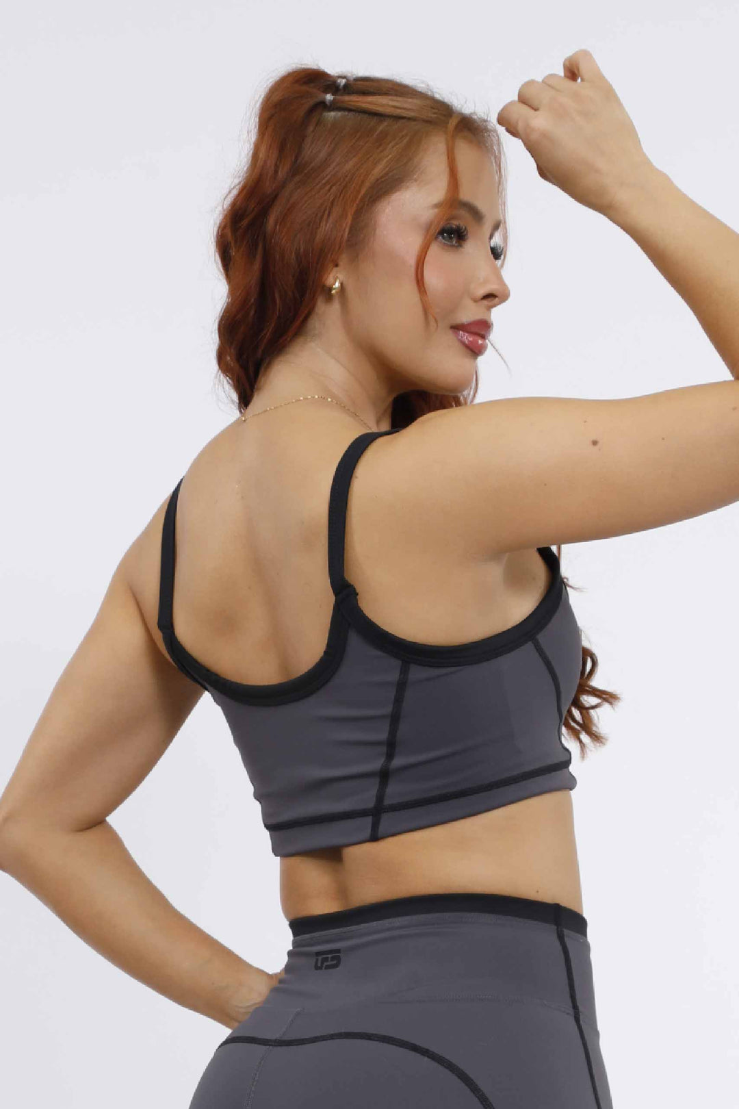 CONJUNTO DEPORTIVO MUJER GRIS- LD-890 TC-225 GRIS
