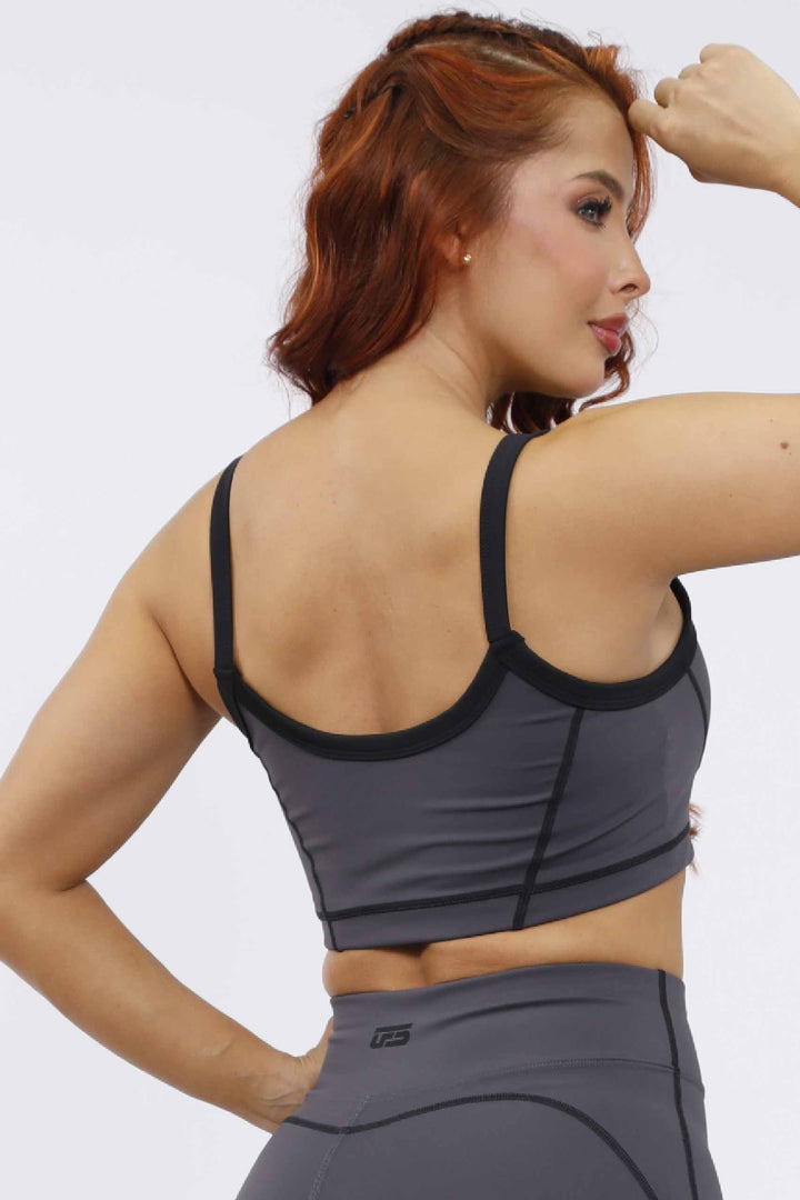 CONJUNTO DEPORTIVO MUJER GRIS SD-124  TC 225