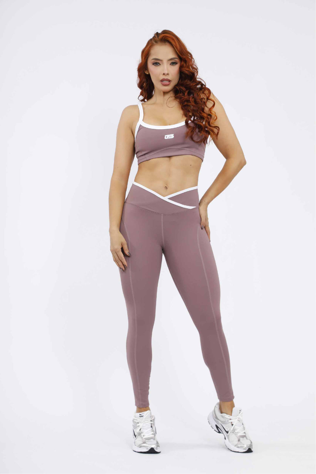 CONJUNTO DEPORTIVO MUJER MORADO CLARO LD-880 TC-225
