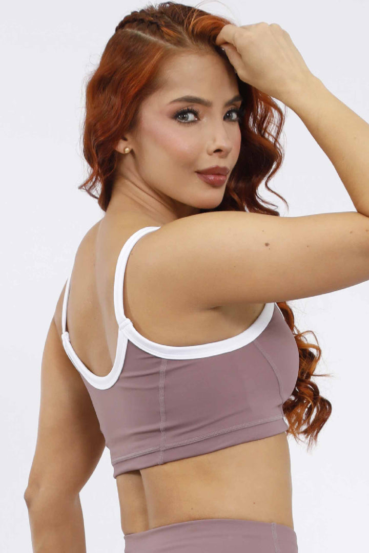 CONJUNTO DEPORTIVO MUJER MORADO CLARO LD-881 TC-225