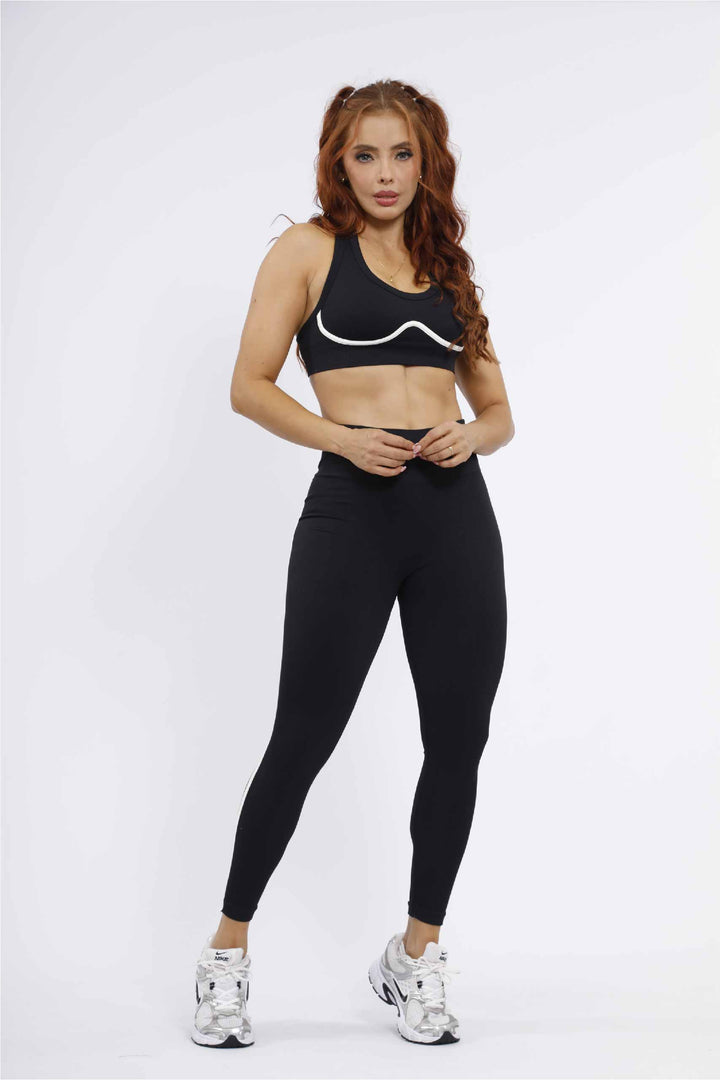 CONJUNTO DEPORTIVO MUJER NEGRO UFSPORT- LD-030 SEA TC-030 NEGRO