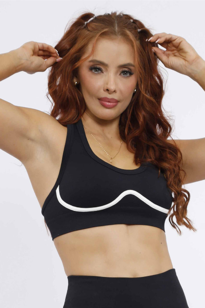 CONJUNTO DEPORTIVO MUJER NEGRO UFSPORT- LD-030 SEA TC-030 NEGRO