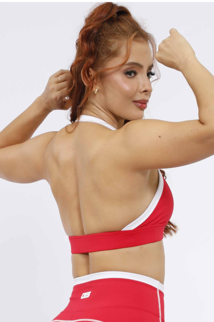 CONJUNTO DEPORTIVO MUJER ROJO - LD-884 TC-226 ROJO