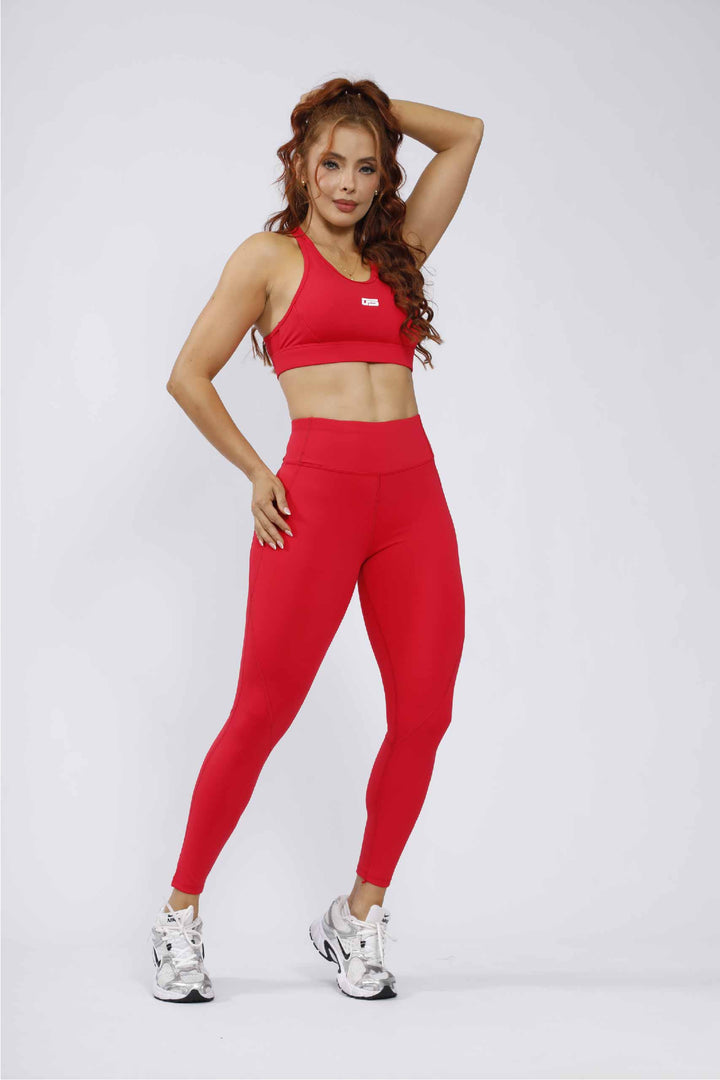 CONJUNTO DEPORTIVO MUJER ROJO - LD-885 TC 228 ROJO