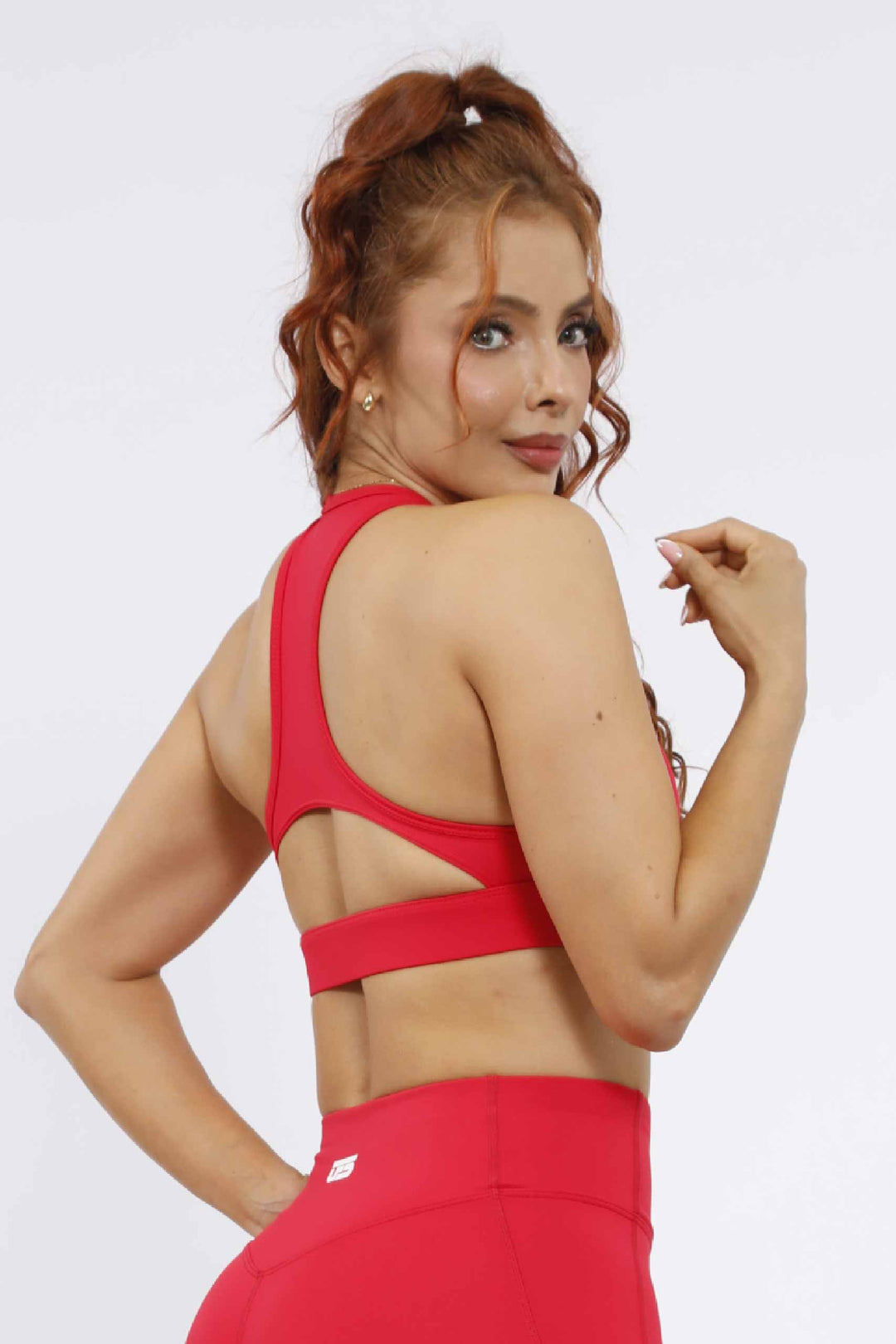CONJUNTO DEPORTIVO MUJER ROJO - LD-885 TC 228 ROJO