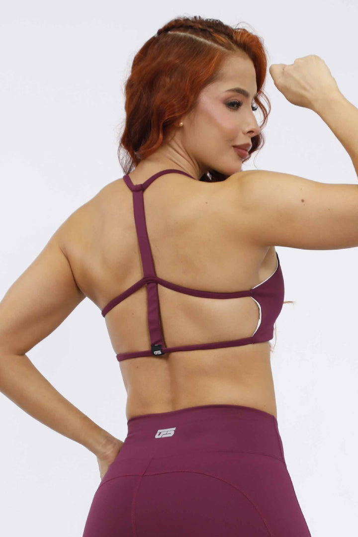 CONJUNTO DEPORTIVO MUJER LD-876 TC-218 uva
