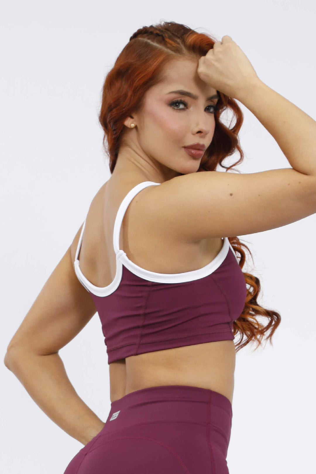 CONJUNTO DEPORTIVO MUJER UVA  SD-125 TC-225