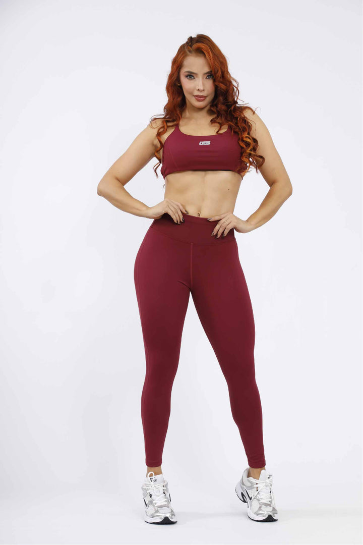 CONJUNTO DEPORTIVO MUJER VINOTINTO LD-872 TC-218
