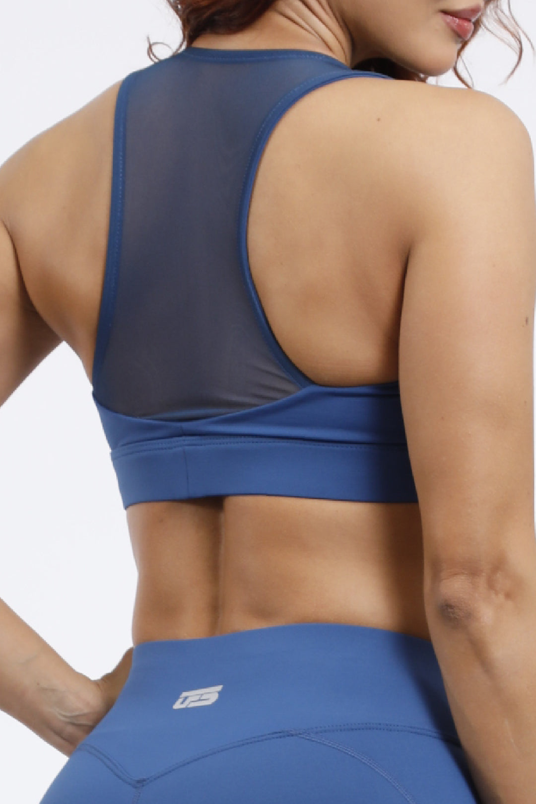 CONJUNTO LEGGINS Y TOP AZUL NAVI /TC-219-LD-844