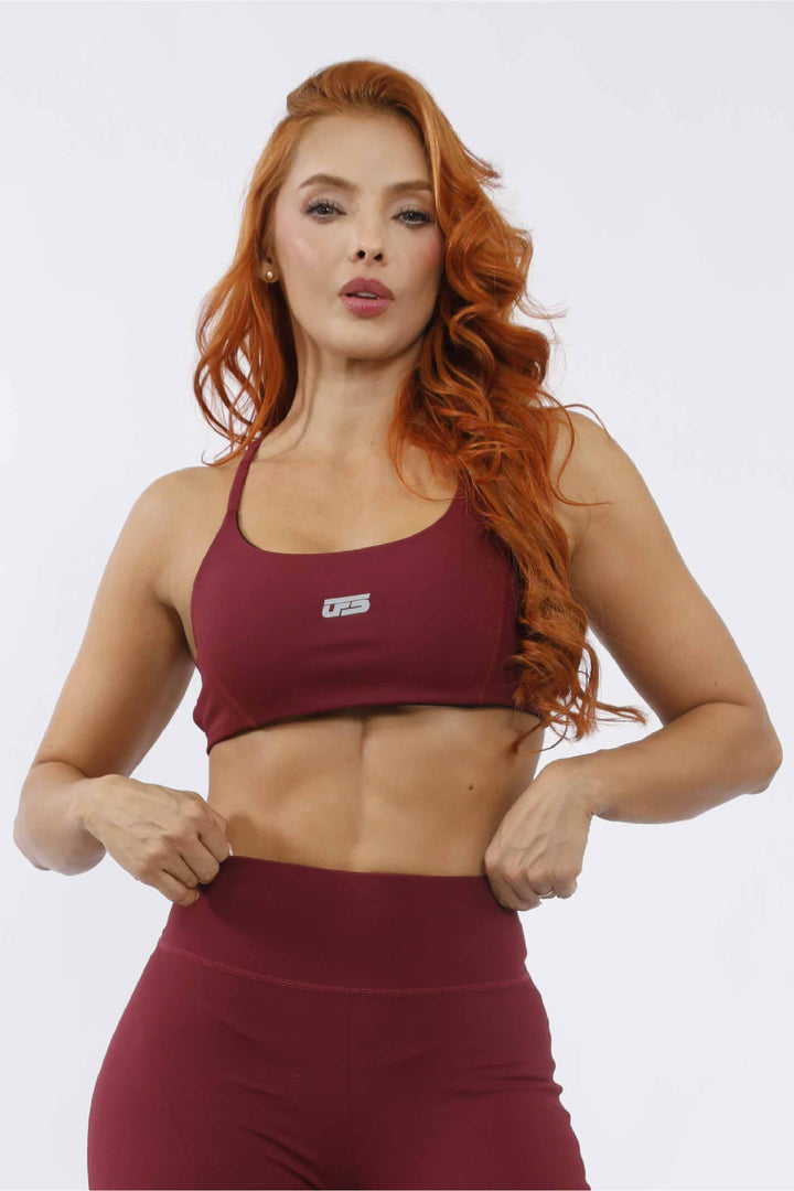 CONJUNTO DEPORTIVO MUJER VINOTINTO - SD-127 VINOTINTO TC-218 VINOTINTO