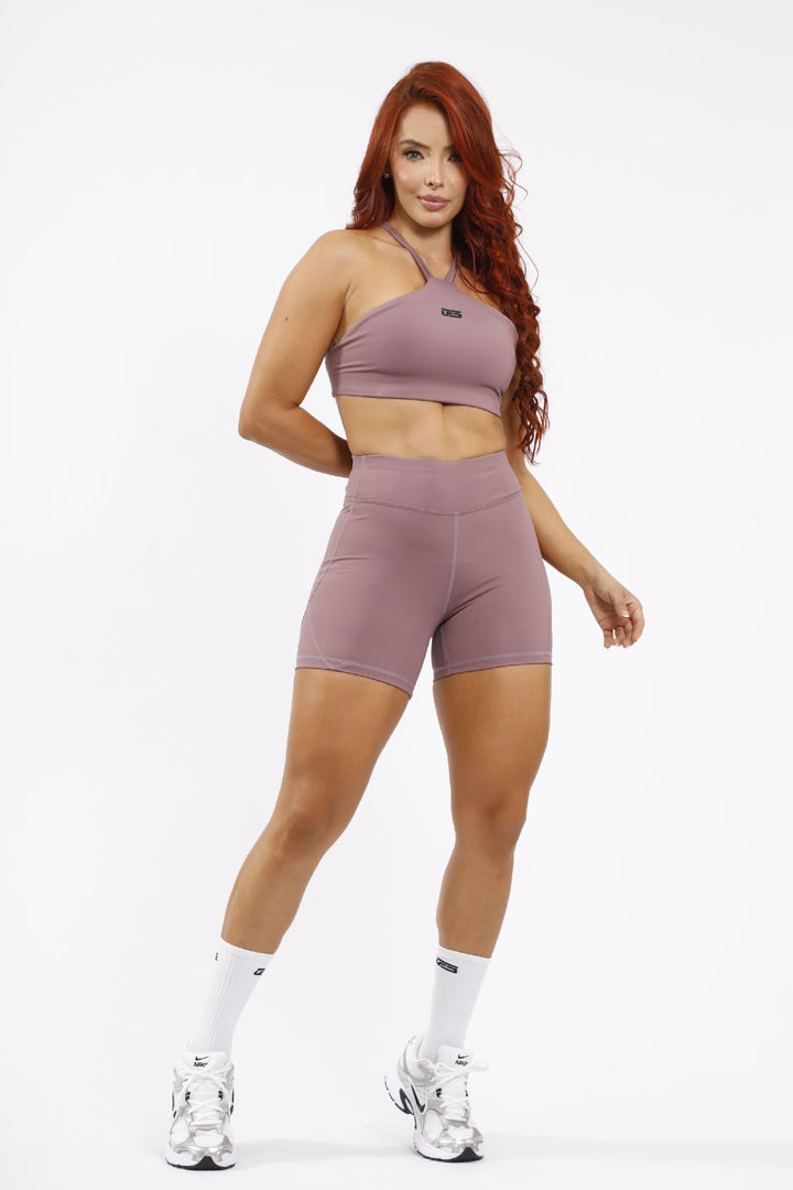 Short Deportivo - Malva SD125 + Top Deportivo - Malva TC208