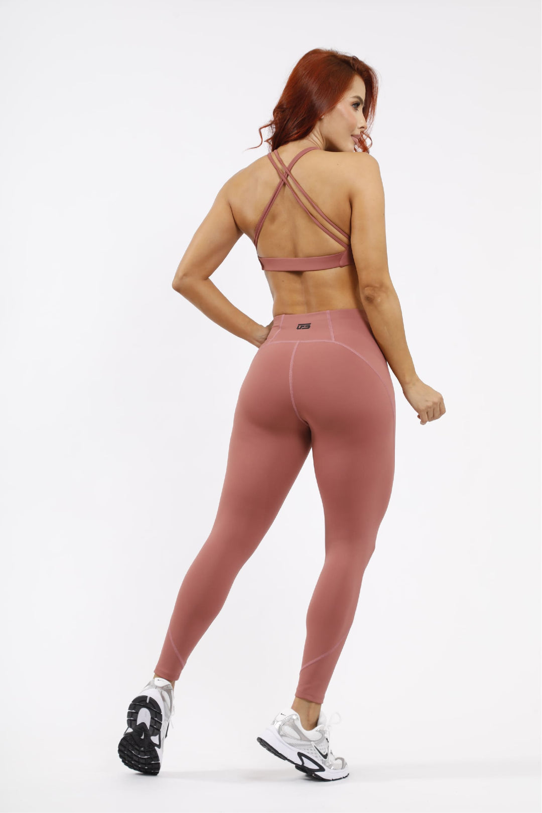 Leggins Deportivo - Salmón LD836 + Top Deportivo - Salmón TC209