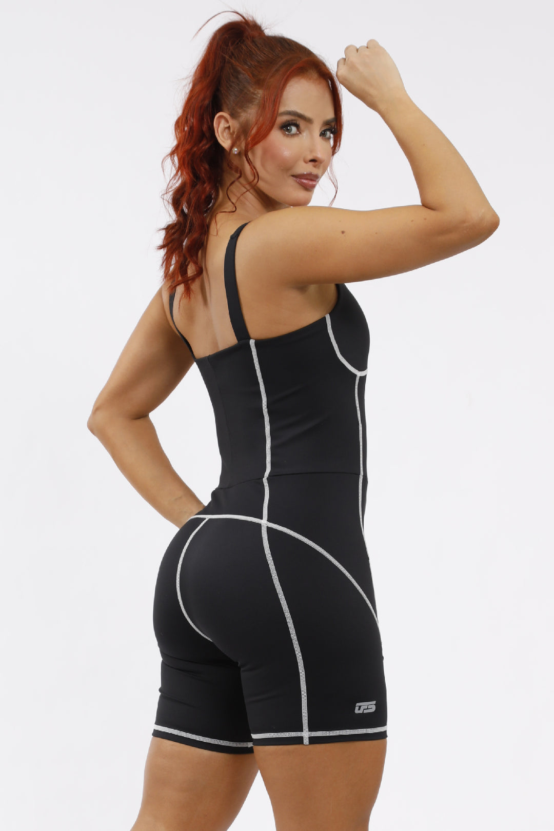 Enterizo Deportivo Mujer Negro - ENT-060 Negro