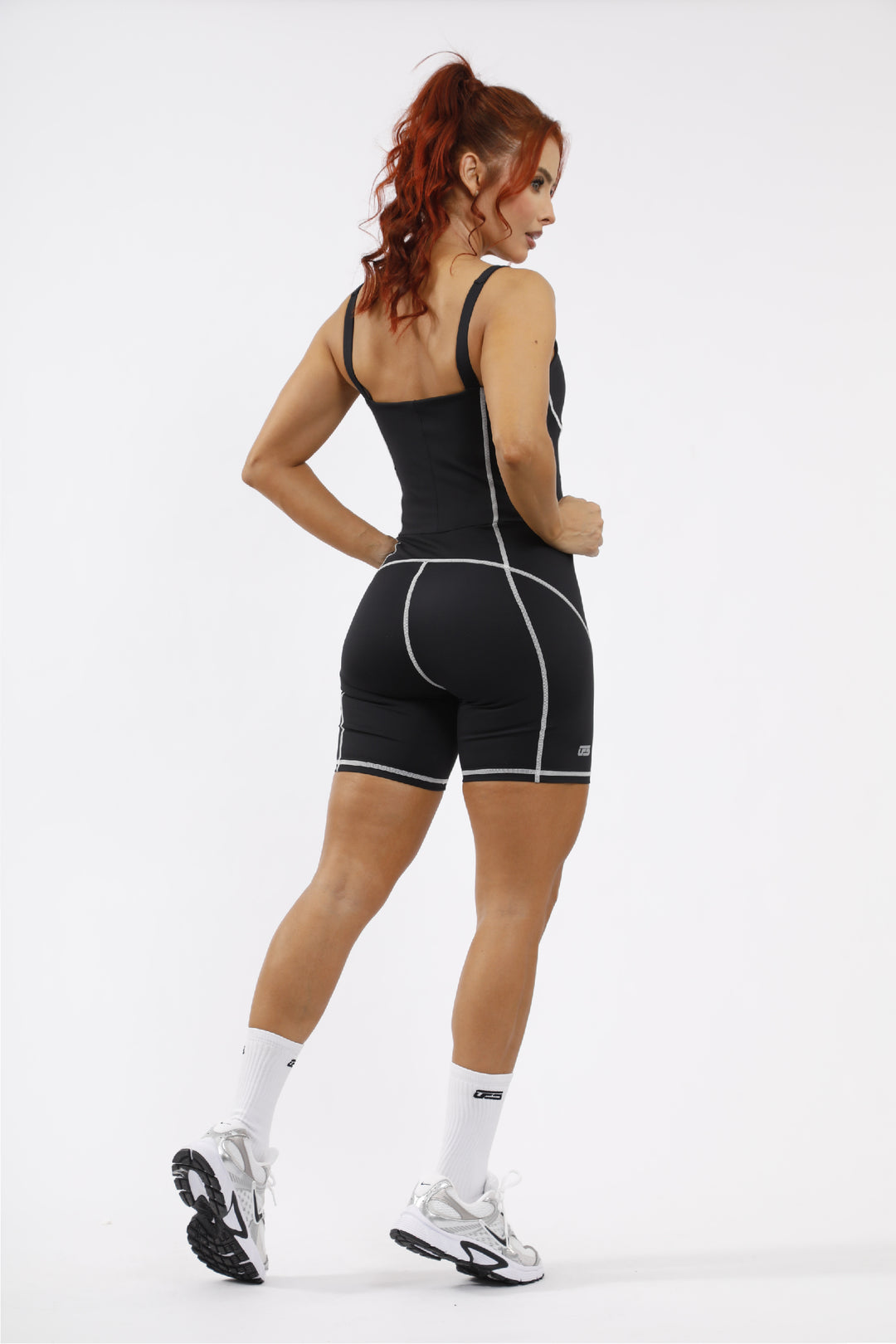 Enterizo Deportivo Mujer Negro - ENT-060 Negro