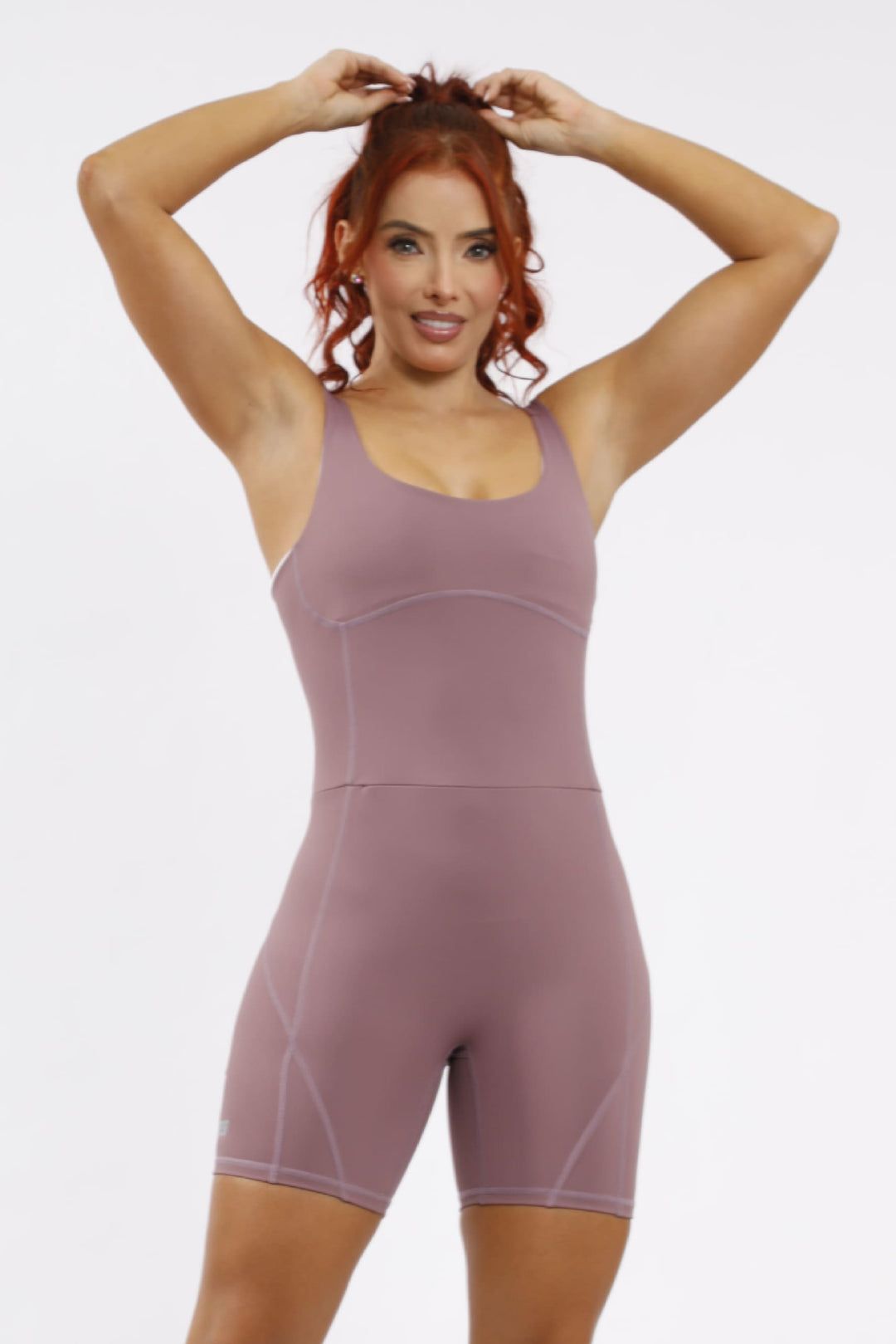 Enterizo Fit - mora claro ENT060