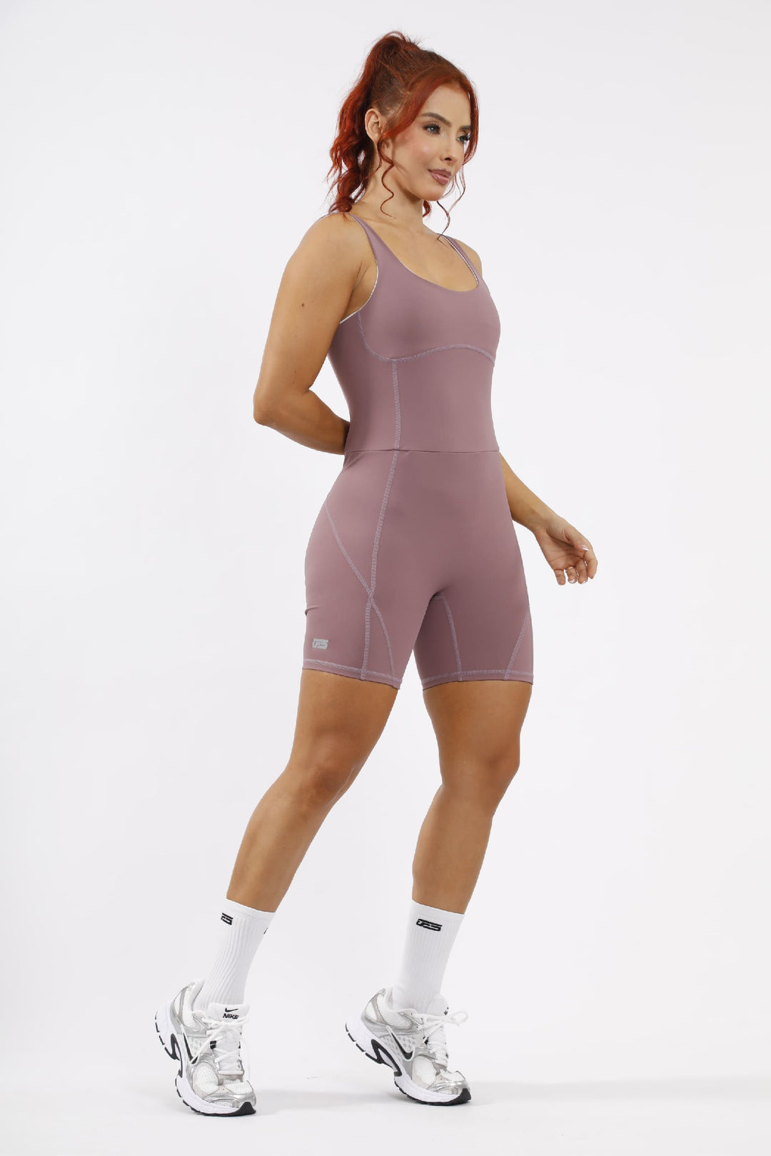 Enterizo Fit - mora claro ENT060