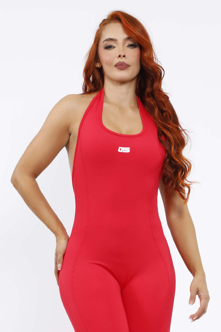 ENTERIZO DEPORTIVO MUJER ROJO - ENT-064 ROJO
