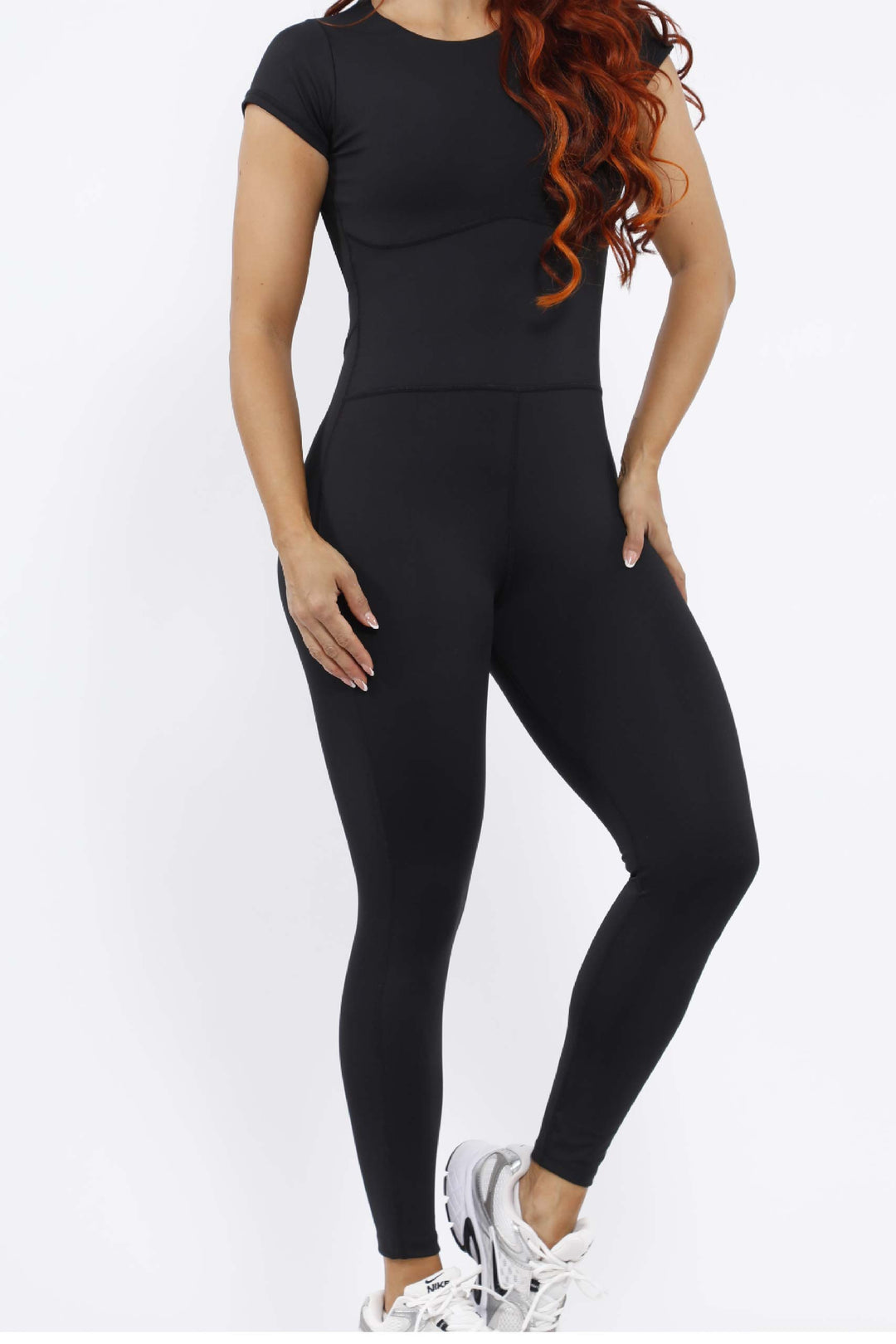 ENTERIZO LARGO DEPORTIVO MUJER NEGRO - ENT-066 NEGRO