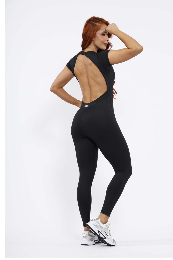 ENTERIZO LARGO DEPORTIVO MUJER NEGRO - ENT-066 NEGRO