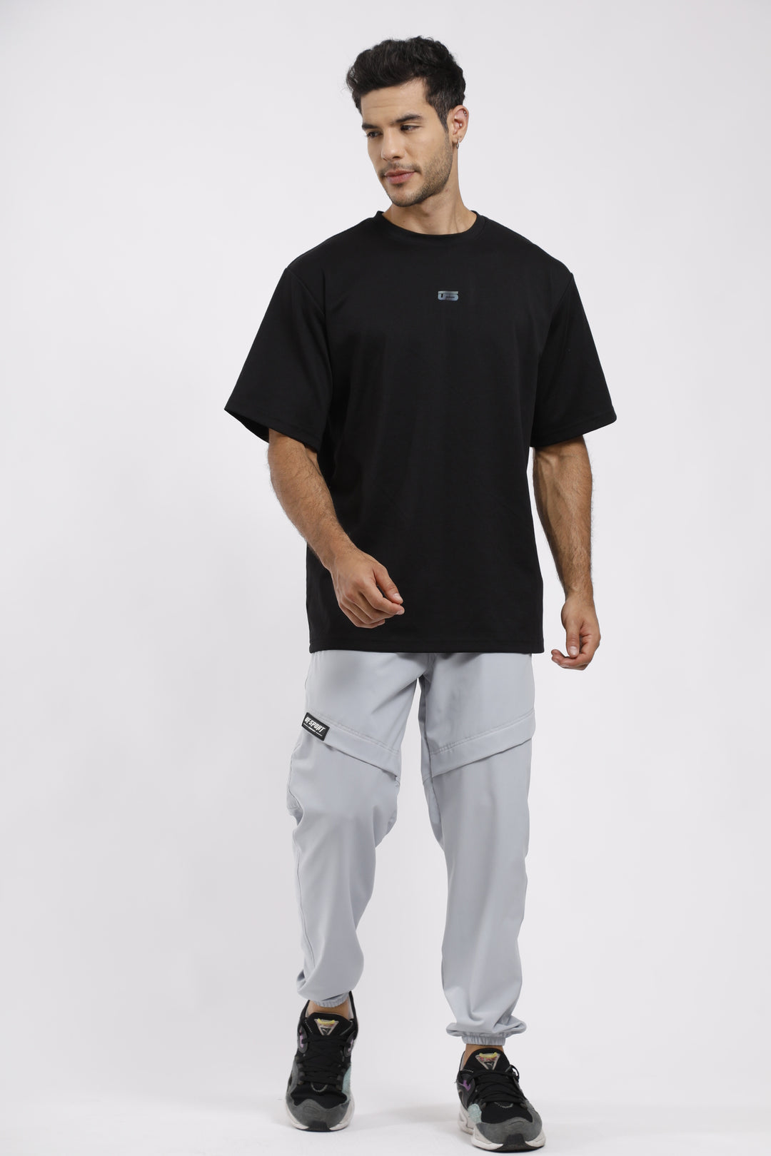 CAMISA OVERSIZE NEGRA
