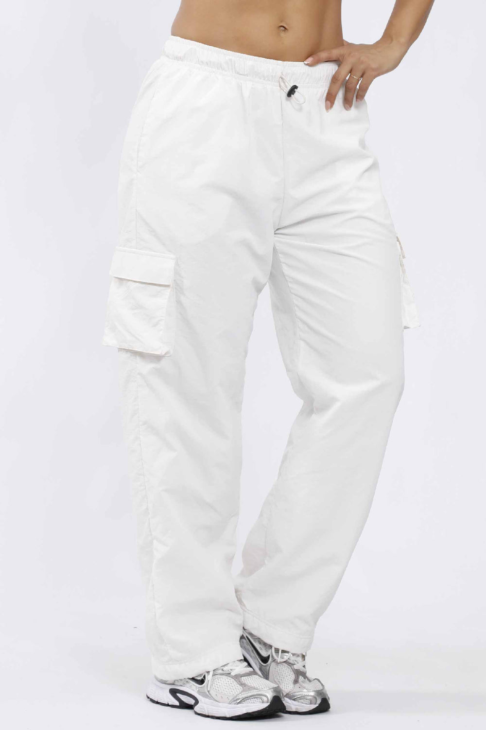 Jogger deportivo mujer marfil JH-002 – UF Sport (foto 2 de 5)